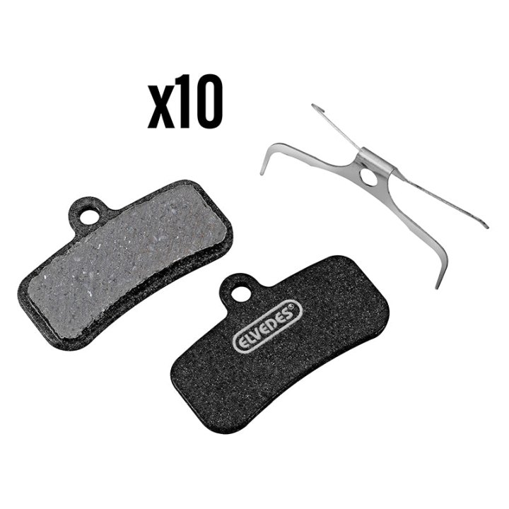 Plaquette De Frein VTT Shimano Xtr M9120 Xt M8120-M8020 Slx M7120 Saint M820-M640-810, Trp, Tektro (Elvedes Medium - Semi-Métal Organic) (Box 10 Paires)