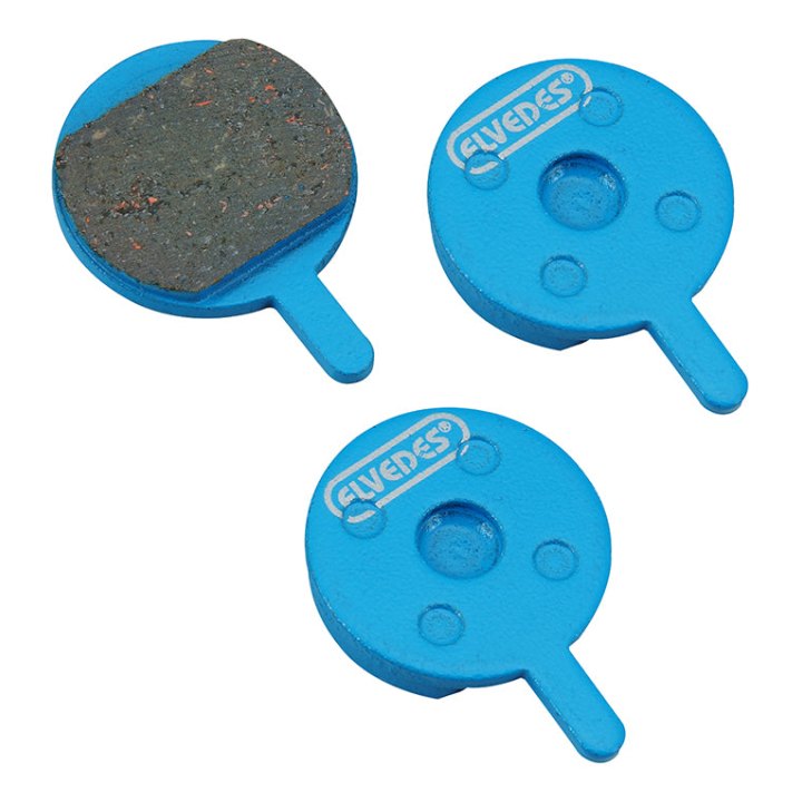 Plaquette De Frein VTT Promax Dsk-400, Dsk-610, Xnine (Diam 25 mm) (Elvedes Soft Organic) (Vendu Par 3)