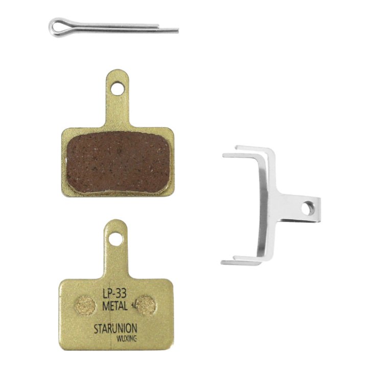 Plaquette De Frein VTT Star 2 Pistons (Métal) (Paire Sur Carte)