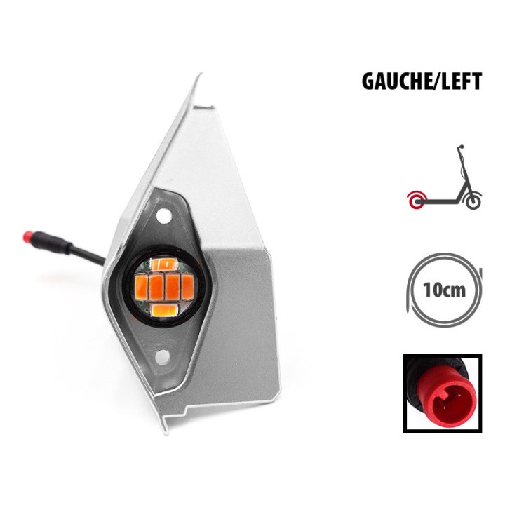 Plastique arriere gauche avec LED Dualtron Togo