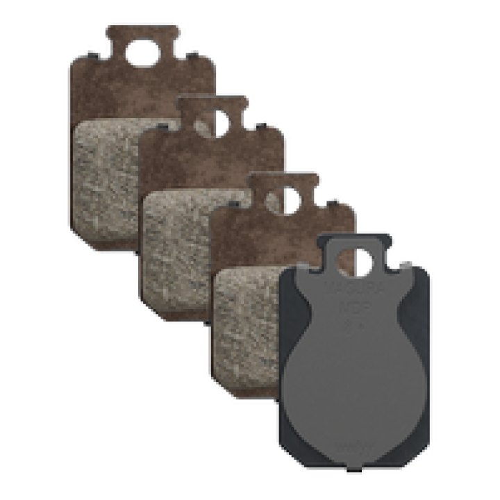 Plaquettes de frein MDP 8+ Black/Grey (1 jeu)