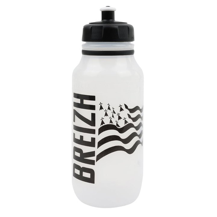 Bidon Ta Pro Bretagne Blanc Deco Noir 600Ml (Visser)