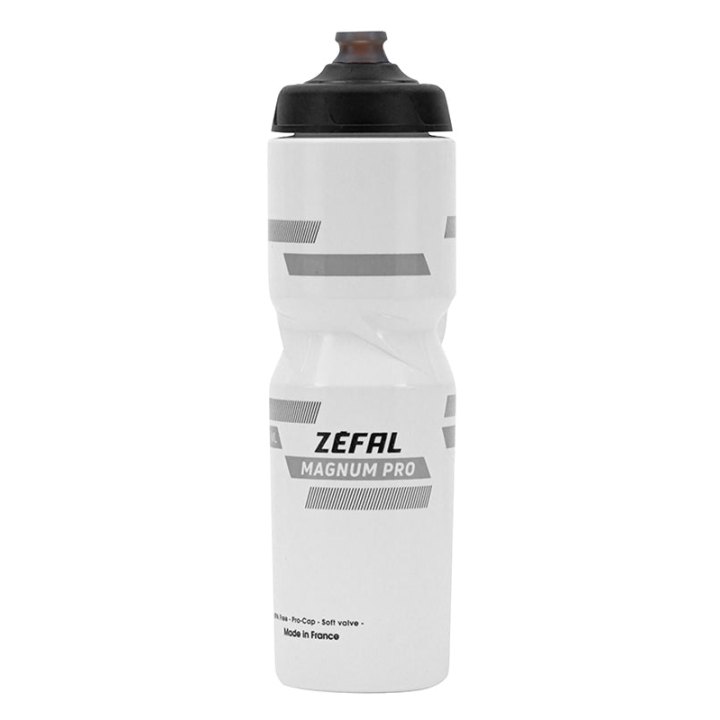 Bidon Zefal Magnum Pro 975Ml Blanc Fume Tetine Pro-Cap (Vissable) (Se Monte Sur Tous Les Porte-Bidons)