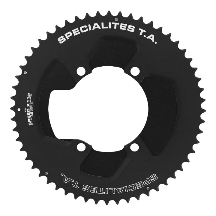 Plateau Route 4 branches Ø 110 Pour Shimano Ultegra R8000 - 6800 Ta Speed 2-X110 (Aero) 56 dents Extérieur Compatible 105 5800+R7000-Dura Ace 9000+9100 Noir Ø 110 Pour Shimano Ultegra R8000 - 6800 Ta Speed 2-X110 (Aero) 11V. (Penser A Commander Le