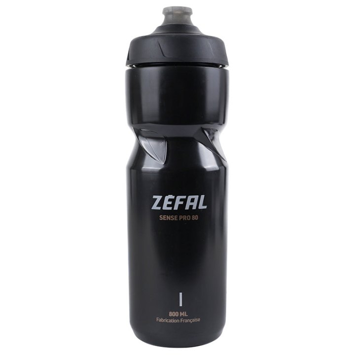 Bidon Zefal Sense Pro 80 Noir (Cuivre-Gris) 800Ml (Bouchon Sécurité Anti-Goutte)