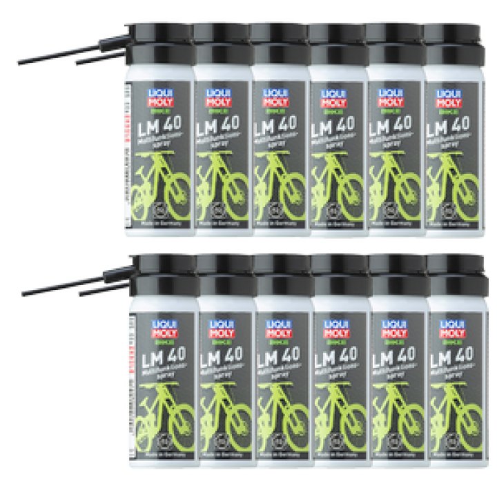 Bike LM 40 Spray Multi Fonctionnel, 50 ml, 12 pulvérisateurs par carton