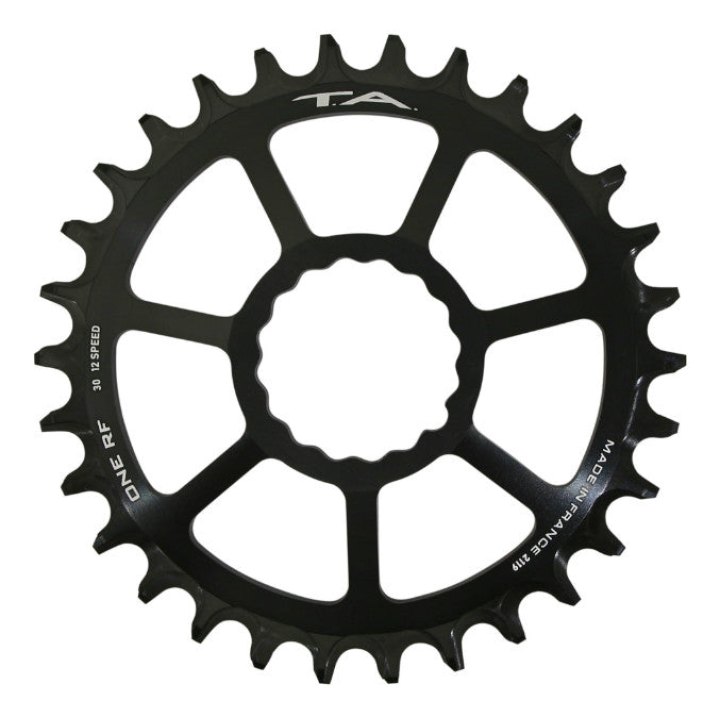 Plateau VTT Direct Mount Pour Race Face Cinch Ta One Rf 30 dents 12V. Noir