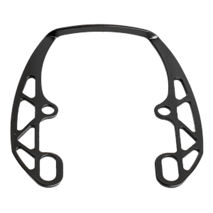 Platine de montage EVO2 XL (+15 mm) pour un frein, noire