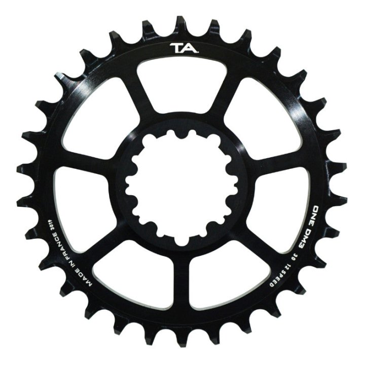 Plateau VTT Direct Mount Pour Sram Gx - Xx1 - X01 Ta Dm3 30 dents 11-12V. Noir Narrow Wide (Transmission Boost Deport 3 mm)
