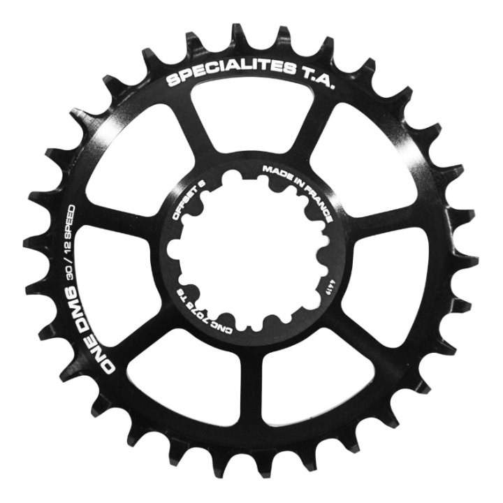 Plateau VTT Direct Mount Pour Sram Gx - Xx1 - X01 Ta Dm6 34 dents 11-12V. Narrow Wide Noir (Standard Deport 6 mm)