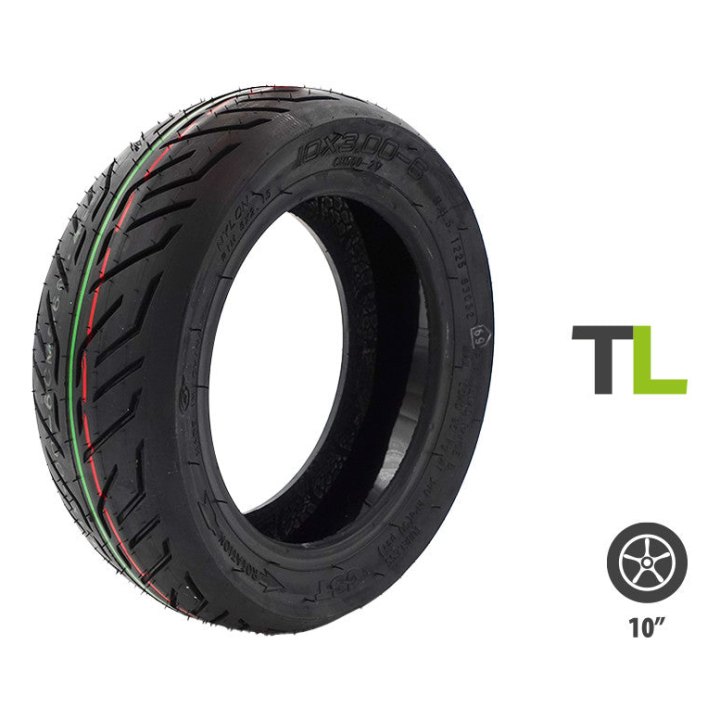 Pneu 10x3.00-6 CST tubeless avec gel anti crevaison Dualtron Victor Nami Klima