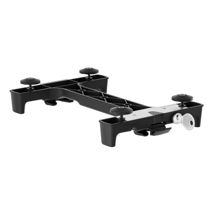 Platine De Rechange Pour Panier-Sacoche Racktime Snapit 2.0 Avec Pieds Et Clé Antivol (Support) Monte Chez Scott