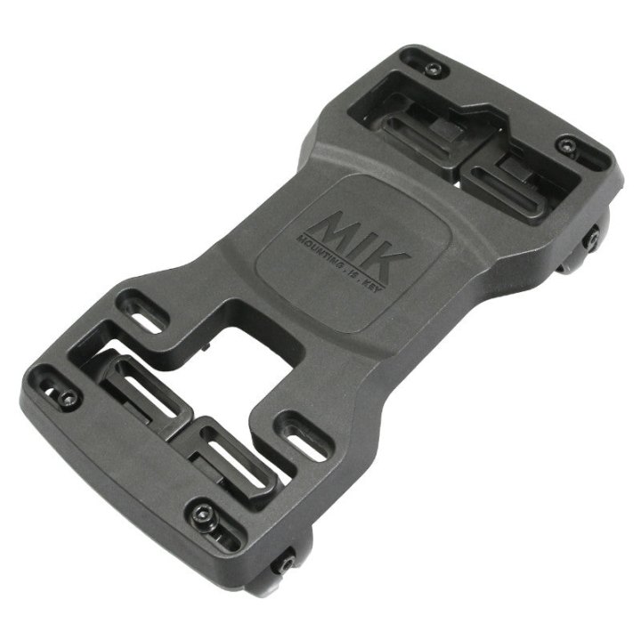 Platine Pour Porte Bagage Basil Fixation Systeme Mik (100-170 mm) (Support Pour Vélo Non Equipe)