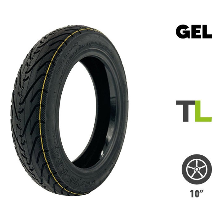 Pneu 60/70-6.5 tubeless avec gel pour Ninebot