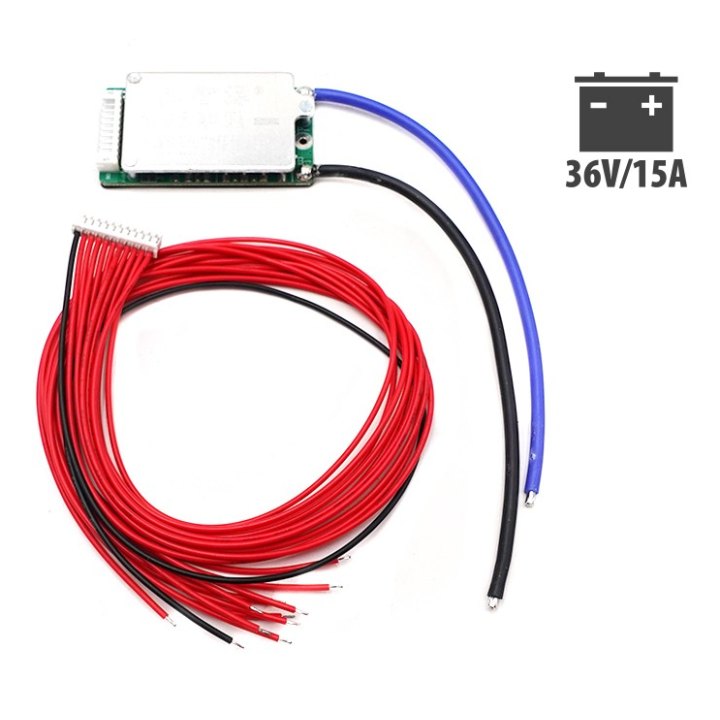 BMS 36V 15A port de charge interne