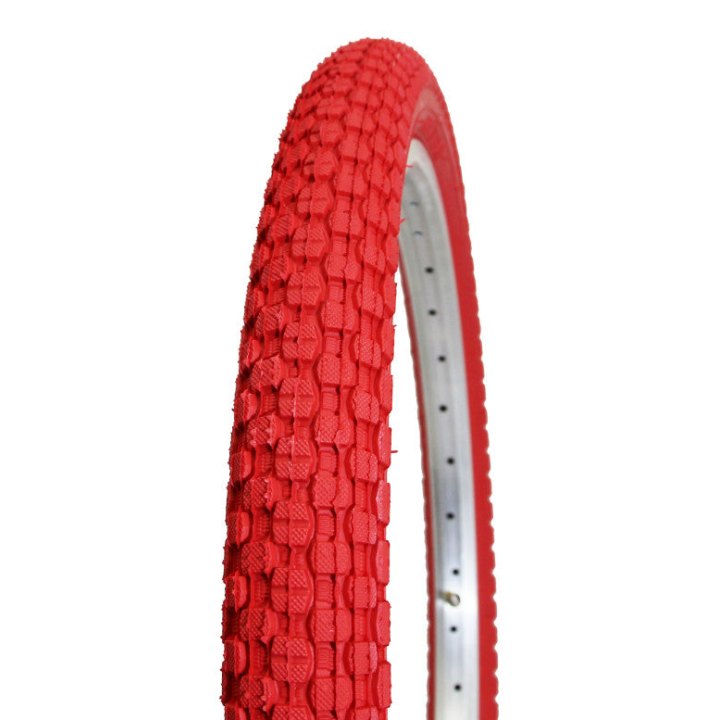 Pneu BMX 20 X 1.95 Kenda Crampons Rouge Tr (50-406)