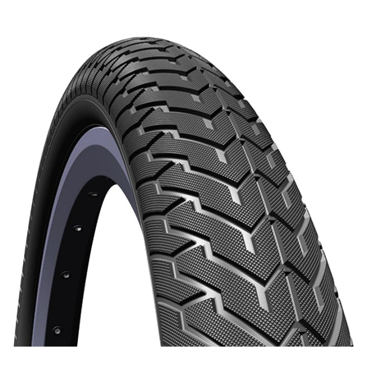 Pneu BMX 20 X 2.10 Rubena Zirra Rear Noir Tr (54-406)