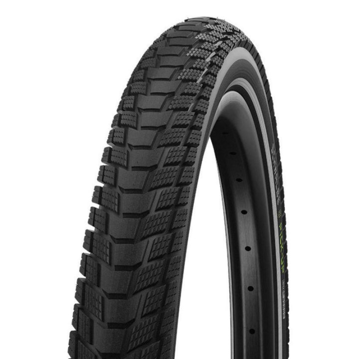Pneu Cargo - City 20 X 2.35 Schwalbe Pick-Up Noir Tr Double Defense (60-406) Compatible VAE (Poids Max 125 Kg)