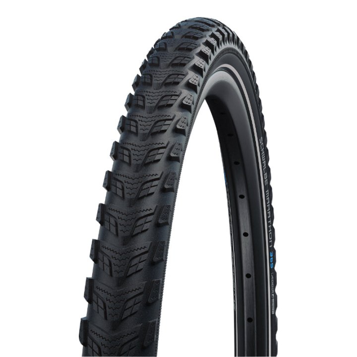 Pneu City 20 X 2.15 Schwalbe Marathon 365 Noir Tr (55-406) Renfort Greenguard 5 mm Flanc Reflex Compatible VAE