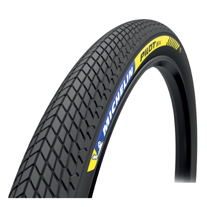 Pneu BMX 20 X 1.70 Michelin Pilot Sx Competition Noir Tubeless Ready Ts (44-406)