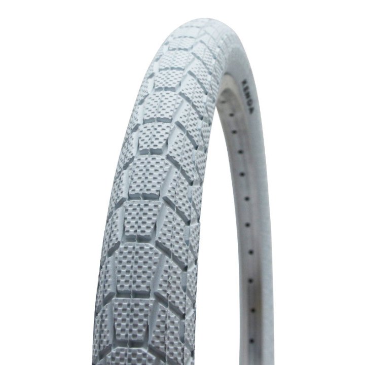 Pneu BMX 20 X 1.95 Kenda Slick Blanc Tr (50-406)