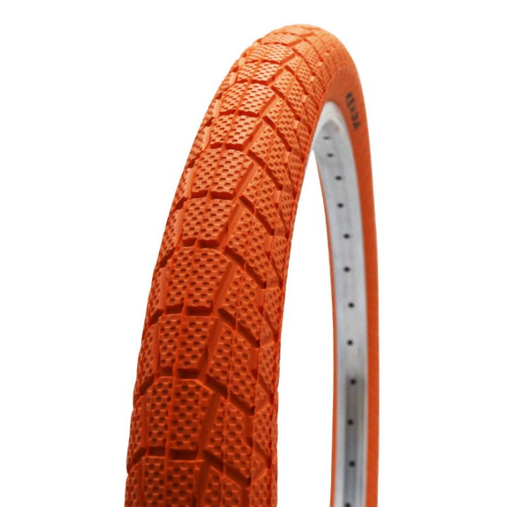 Pneu BMX 20 X 1.95 Kenda Slick Orange Tr (50-406)