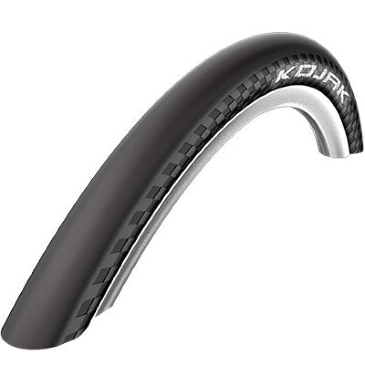 Pneu City 20 X 1.35 Schwalbe Kojak Renfort Racenoir (Pour Vélo Couche) Ts (35-406)