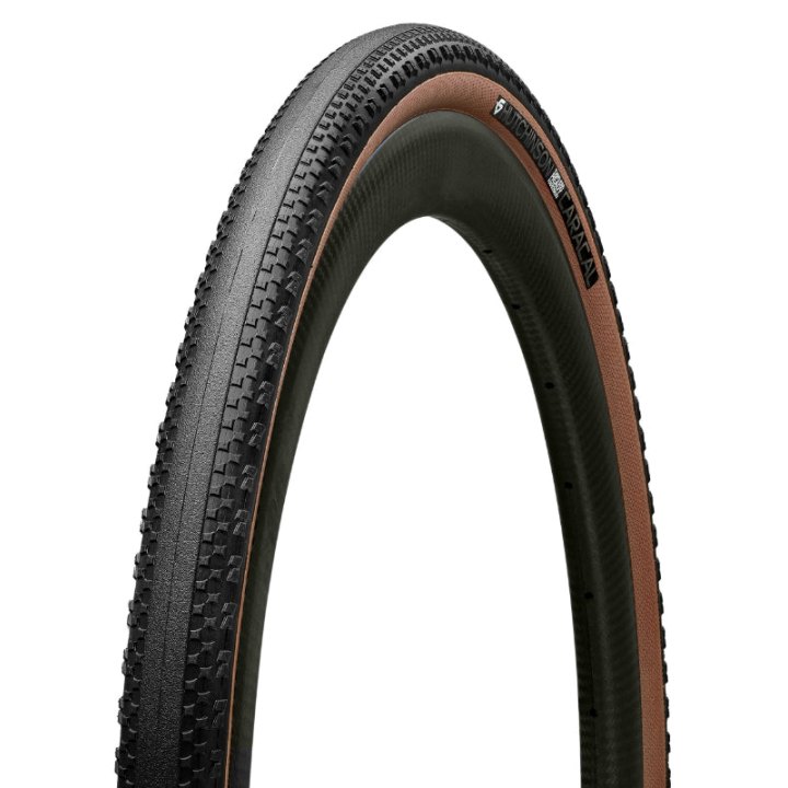 Pneu Gravel 700 X 40 Hutchinson Caracal Hardskin Tan Noir-Marron Tubeless Ready Reinforced Ts (40-622)