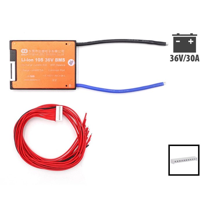 BMS Daly 36V 10S 30A