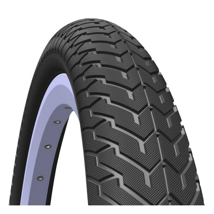 Pneu BMX 20 X 2.25 Rubena Zirra Front Noir Tr (57-406)