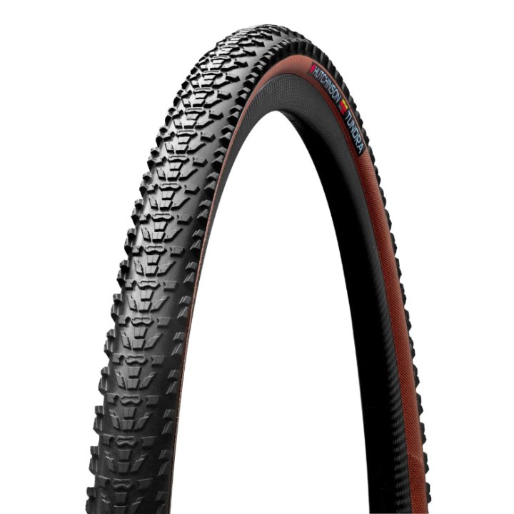 Pneu Gravel 700 X 45 Hutchinson Tundra Hardskin Tan Noir-Marron Tubeless Ready Ts (45-622)