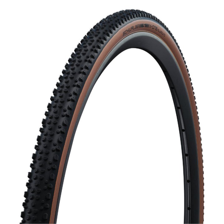 Pneu Cyclocross 700 X 33 Schwalbe X-One Allround Noir-Bronze Tubeless Ready Ts (30-622) Compatible VAE