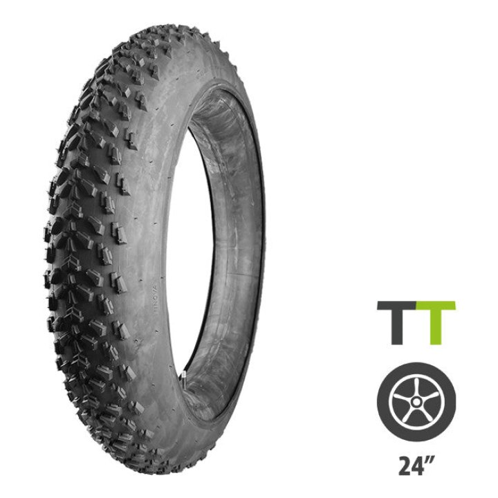 Pneu fat bike 24x4.0