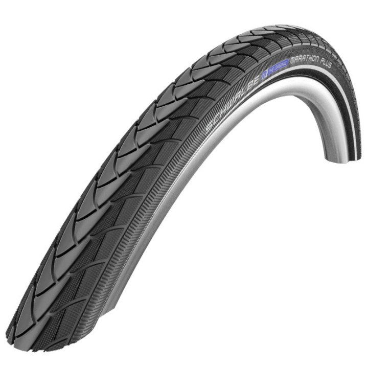 Pneu City 20 X 1.75 Schwalbe Marathon Plus Noir Tr (47-406) Renfort 5 mm Flanc Reflex Compatible VAE