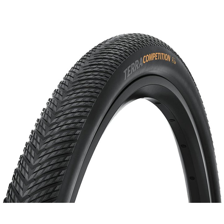 Pneu Gravel 700 X 35 Continental Terra Competition Trail Noir Tubeless Ready Ts (35-622) Compatible VAE