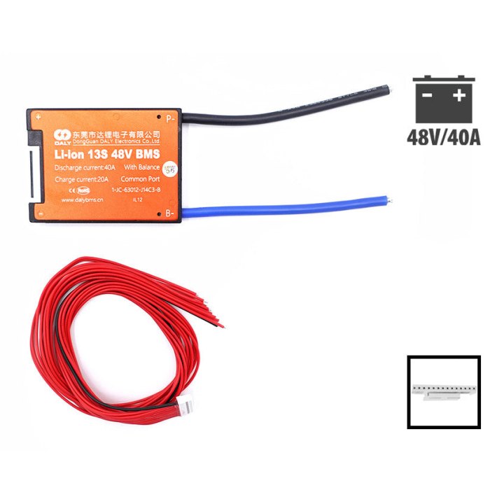 BMS Daly 48V 13S 40A