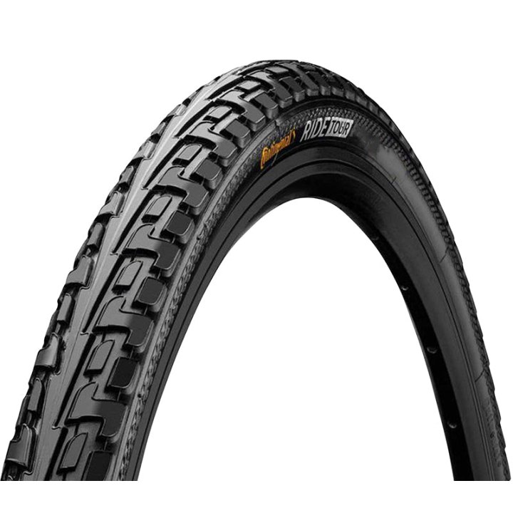 Pneu City 27 X 1 3-8 Continental Ride Tour Noir Tr (37-609)