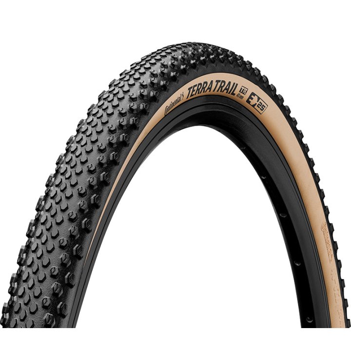 Pneu Gravel 700 X 40 Continental Terra Trail Shield Wall Noir-Beige Tubeless Ready Ts (40-622) (Offre Spéciale Pour Montage Atelier)
