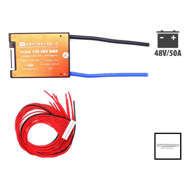 BMS Daly 48V 13S 50A