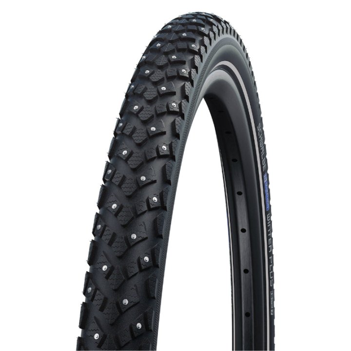 Pneu Neige 29 X 2.00 Schwalbe Winter Plus Tr (50-622) Renfort 5 mm Flanc Reflex - Pneu Neige Et Verglas Avec 104 Clous