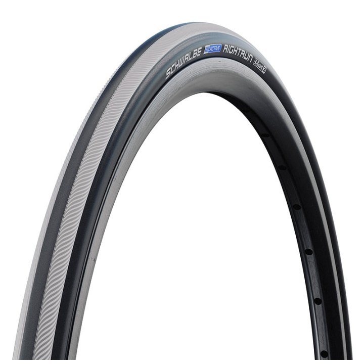 Pneu Invalide 24 X 1.00 Schwalbe Rightrun Noir-Gris (25-540) Renfort K-Guard
