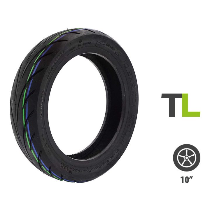 Pneu Niu Kqi 300 tubeless 10x2.50-7