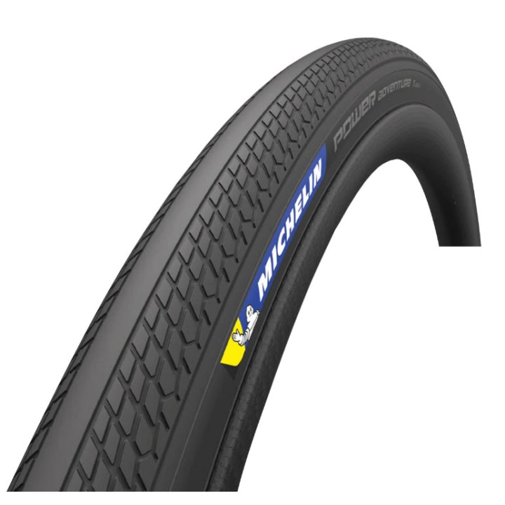 Pneu Gravel 700 X 42 Michelin Power Adventure Noir Tubeless Ready Ts (42-622)