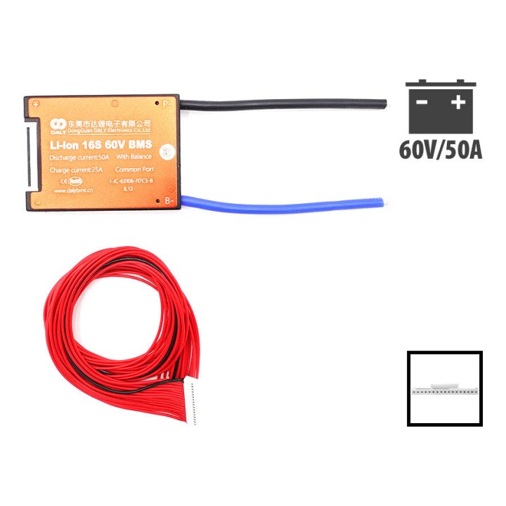 BMS Daly 60V 16S 50A