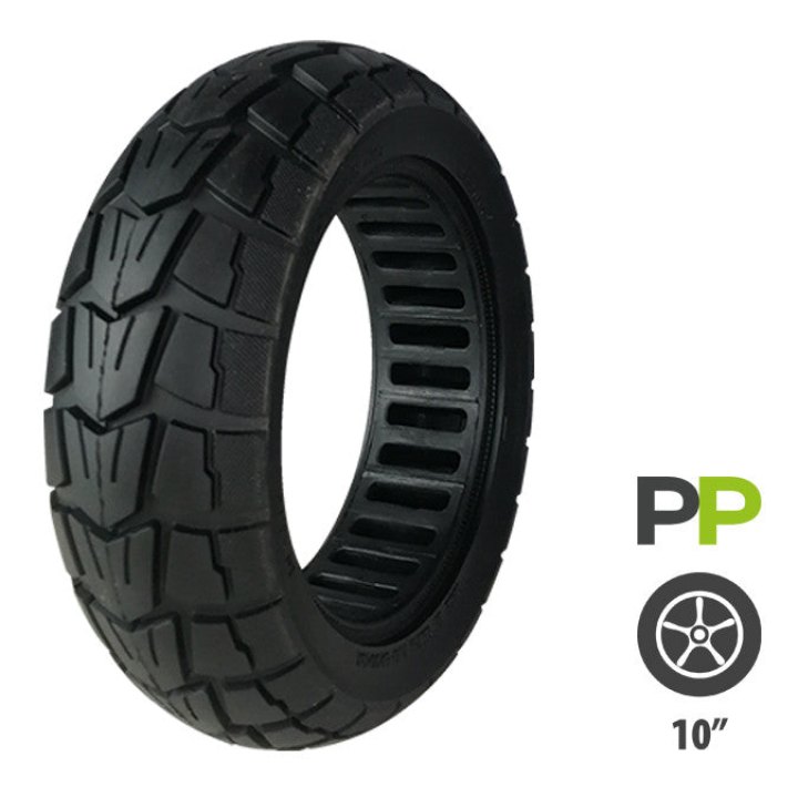 Pneu plein 10x2.75 semi offroad