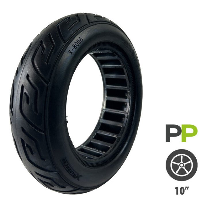 Pneu plein route 10x2.70-6.5