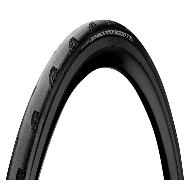 Pneu Route 700 X 25 Continental Grand Prix 5000 Noir Tubeless Ready Ts (25-622) - Technologie Sans Crochet Pour Giant - Zipp -Gp5000- TT Contre La Montre Pneu Allege