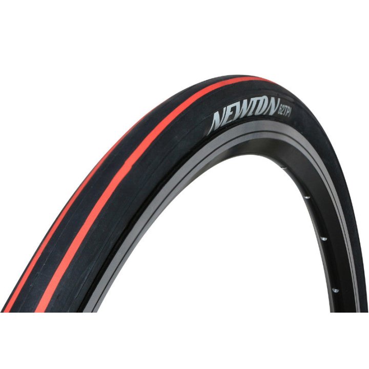Pneu Route 700 X 25 Newton E-01 Noir Liserets Rouge Ts (25-622)