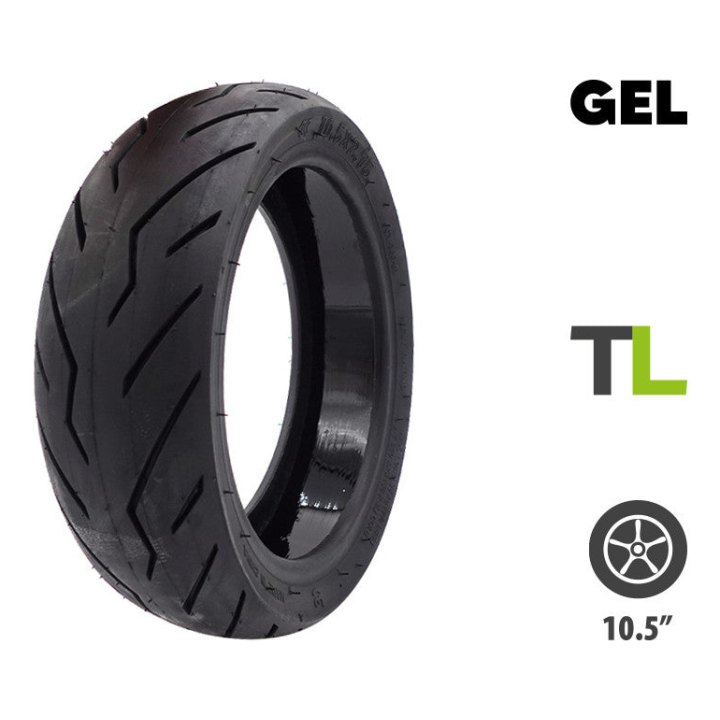 Pneu Route 10.5x2.75 tubeless avec gel anti-crevaison Ninebot P65 P100