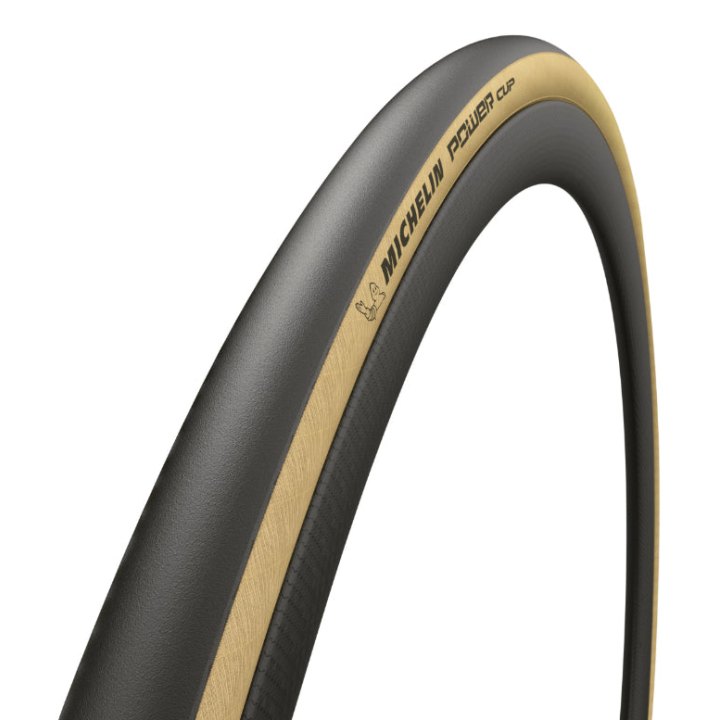 Pneu Route 700 X 28 Michelin Power Cup Classic Noir Flanc Beige Ts (28-622)